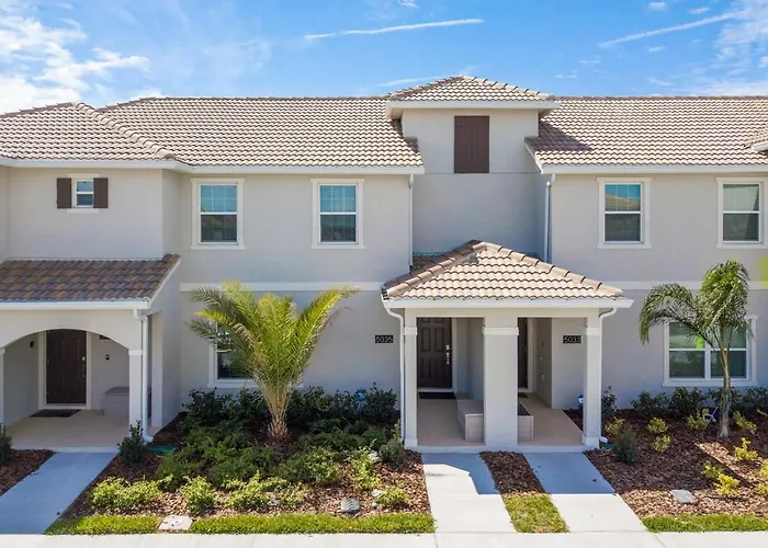 Gorgeous Four Bd W/ Pool Close To Disney 5035